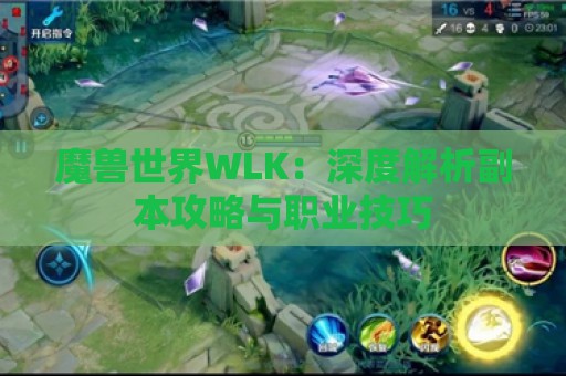 魔兽世界WLK：深度解析副本攻略与职业技巧