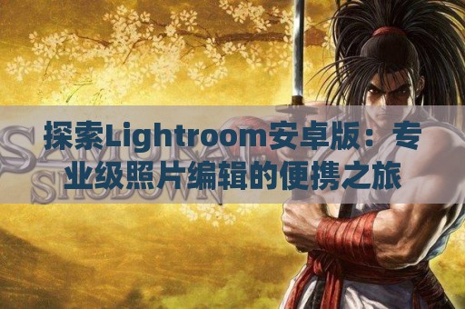 探索Lightroom安卓版：专业级照片编辑的便携之旅