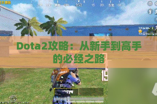 Dota2攻略：从新手到高手的必经之路