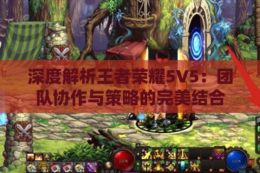 深度解析王者荣耀5V5：团队协作与策略的完美结合