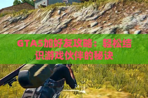 GTA5加好友攻略：轻松结识游戏伙伴的秘诀