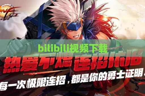 bilibili视频下载