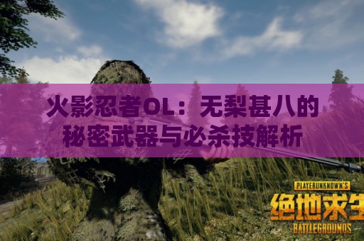 火影忍者OL：无梨甚八的秘密武器与必杀技解析