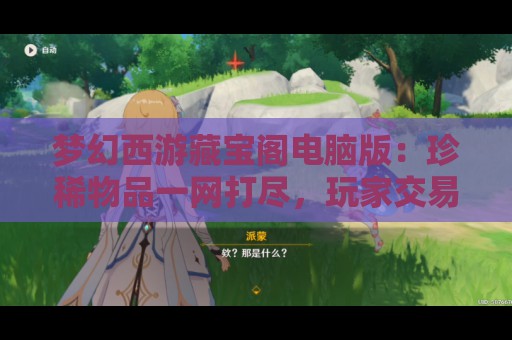 梦幻西游藏宝阁电脑版：珍稀物品一网打尽，玩家交易的天堂！